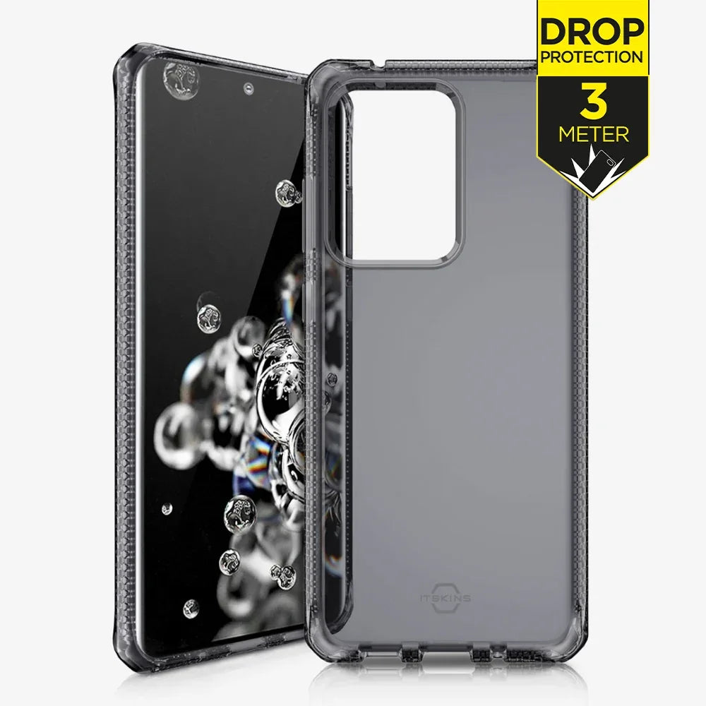 Itskins Level 2 Spectrumclear For Samsung Galaxy S20 Ultra/S20 Ultra 5G Black - Essentify