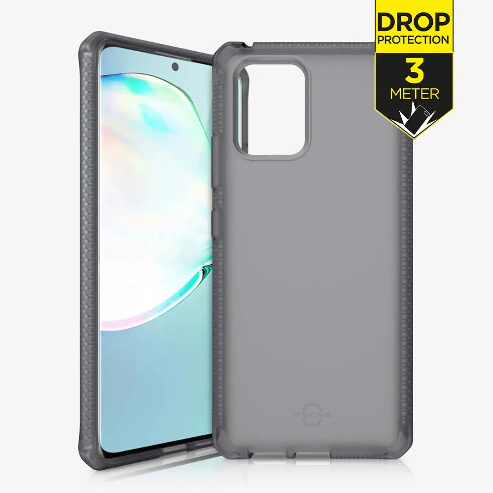 Itskins Level 2 Spectrumfrost For Samsung Galaxy S10 Lite Transparent Black - Essentify