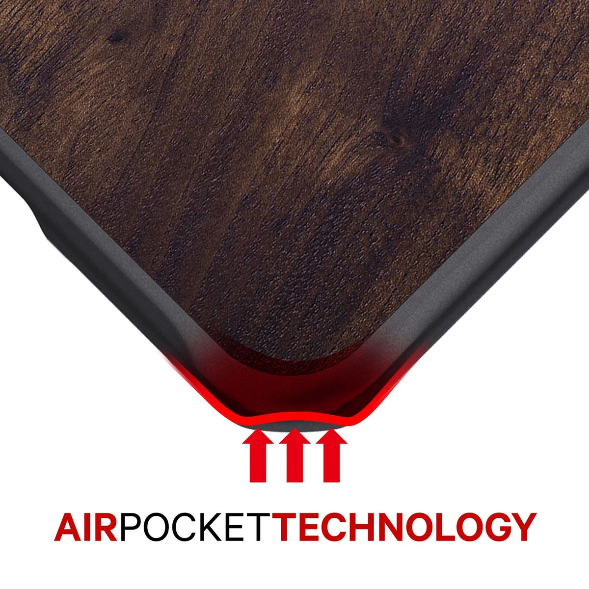 Itskins Level 2 Hybridfusion For Samsung Galaxy S20+/S20+ 5G Dark Wood - Essentify