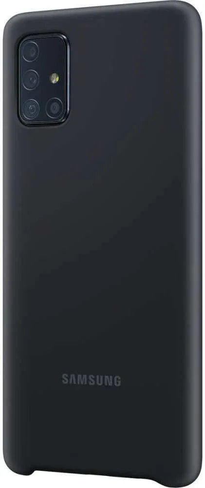 Samsung Silicone Cover Galaxy A71 Black - Essentify