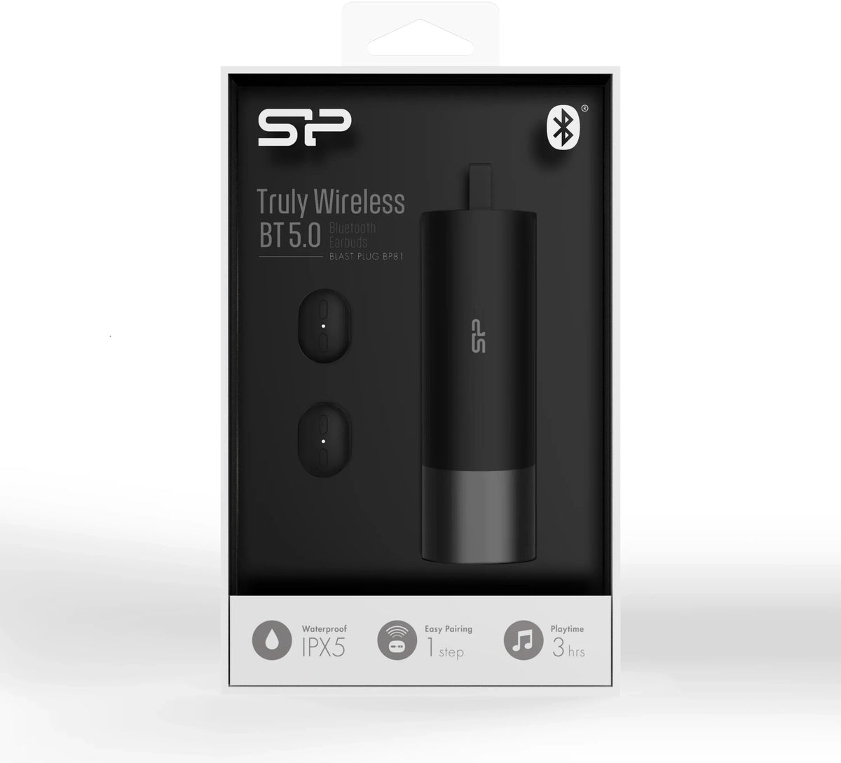 Silicon Power Tws Bluetooth Stereo Earbuds Black - Essentify