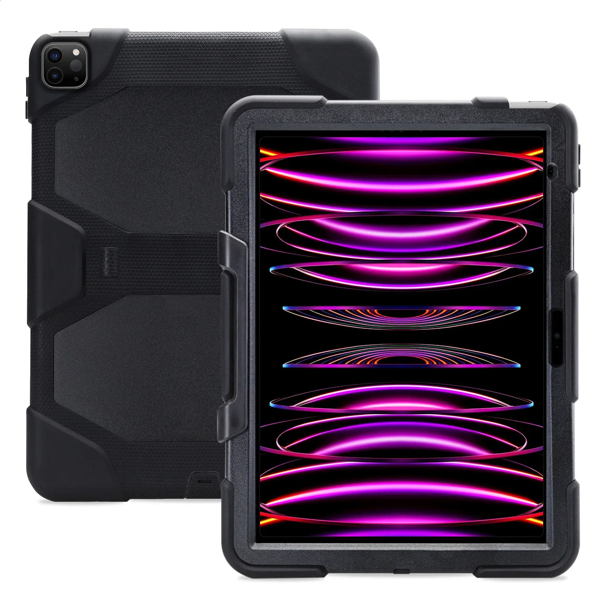 Xccess Survivor Essential Case Apple Ipad Pro 12.9 (2018/2020/2021/2022) Black (Screenless) - Essentify