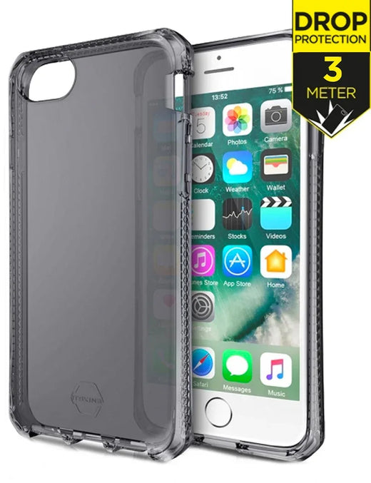 Itskins Level 2 Spectrumclear For Apple Iphone 6/6S/7/8/Se (2020/2022) Smoke - Essentify