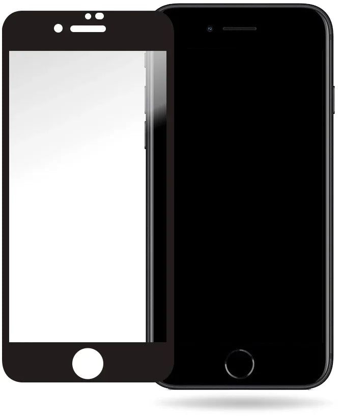 Mobilize Glass Screen Protector - Black Frame - Apple Iphone 7/8/Se (2020/2022) - Essentify