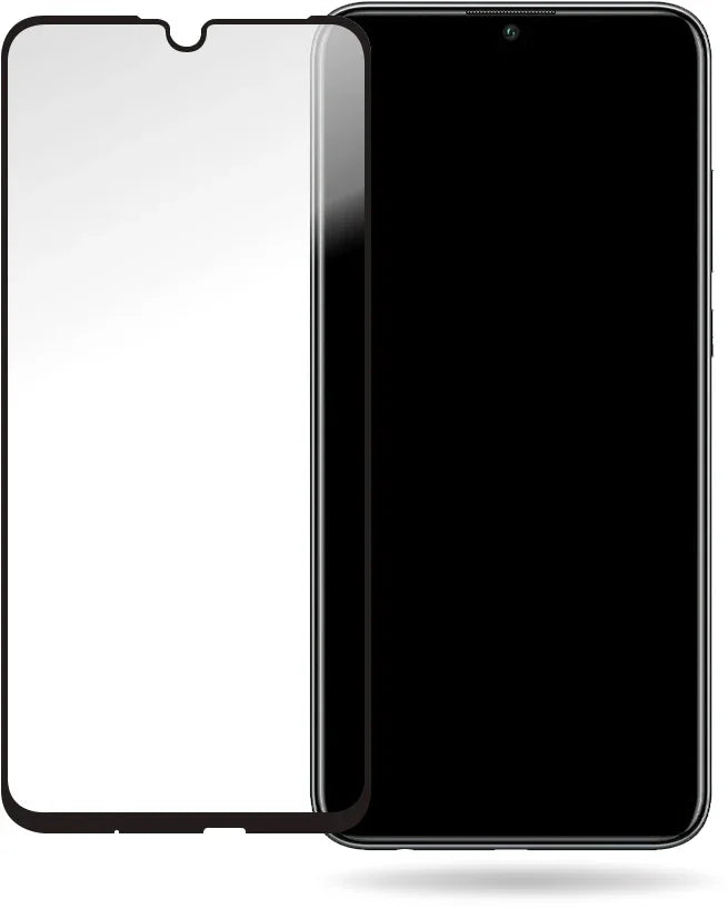 Mobilize Glass Screen Protector - Black Frame - Huawei P Smart (2020) - Essentify