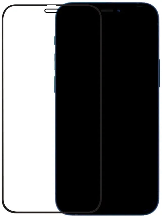 Mobilize Edge-To-Edge Glass Screen Protector Apple Iphone 12 Mini Black Full Glue - Essentify