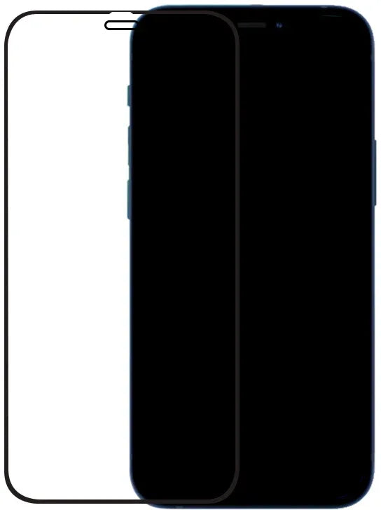 Mobilize Edge-To-Edge Glass Screen Protector Apple Iphone 12 Mini Black Full Glue - Essentify
