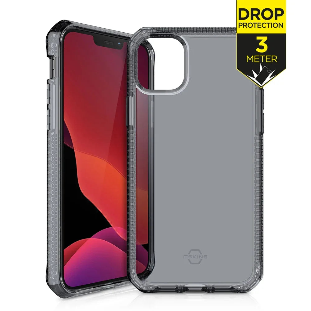 Itskins Level 2 Spectrumclear For Apple Iphone 12 Mini Smoke - Essentify