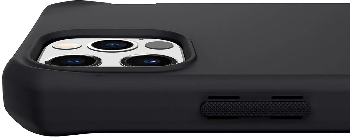 Itskins Level 2 Spectrumsolid For Apple Iphone 12 Pro Max Plain Black - Essentify