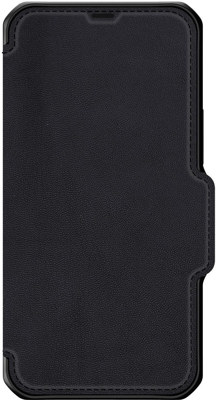 Itskins Level 2 Hybridfolio Leather For Apple Iphone 12 Mini Pure Black - Essentify
