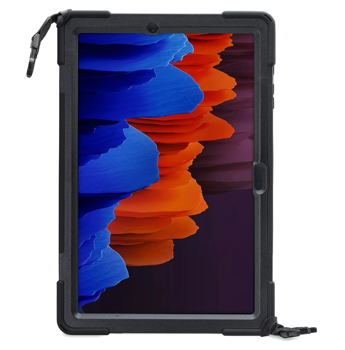Xccess Survivor All-Round Case Samsung Galaxy Tab S7+/S8+ 12.4 Black (Screenless) - Essentify