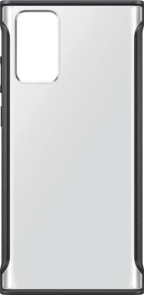 Samsung Clear Protective Cover Galaxy Note20/Note20 5G Black - Essentify