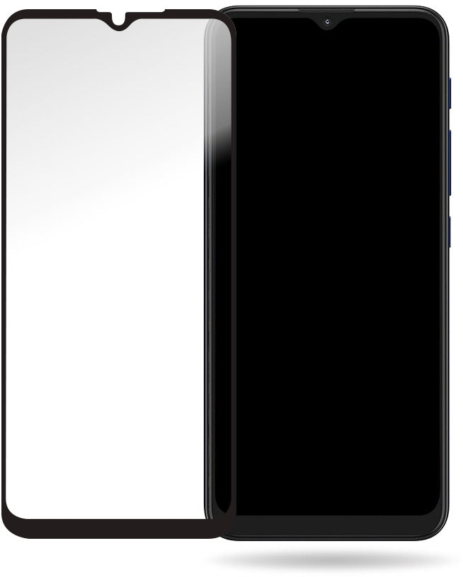 Mobilize Glass Screen Protector - Black Frame - Motorola Moto E7 Plus/Moto G9 Play