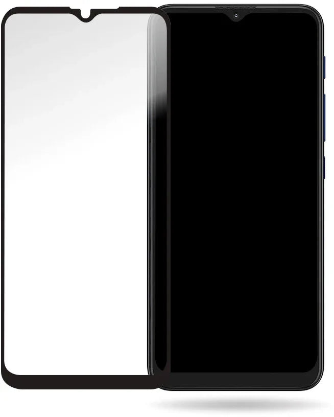 Mobilize Glass Screen Protector - Black Frame - Motorola Moto E7 Plus/Moto G9 Play - Essentify