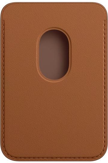 Apple Leather Wallet With Magsafe Saddle Brown - Essentify