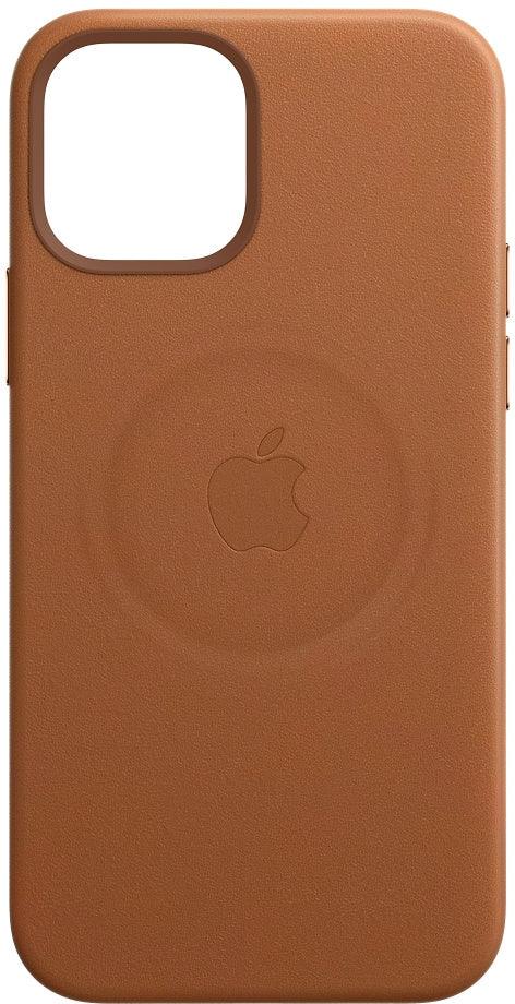 Apple Leather Case With Magsafe Iphone 12 Mini Saddle Brown - Essentify
