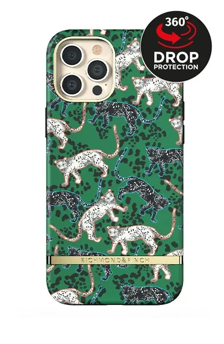 Richmond & Finch Freedom Series One-Piece Apple Iphone 12 Pro Max Green Leopard - Essentify