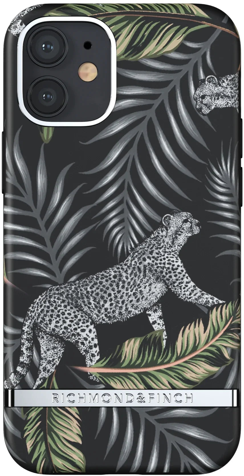 Richmond & Finch Freedom Series One-Piece Apple Iphone 12 Mini Silver Jungle - Essentify