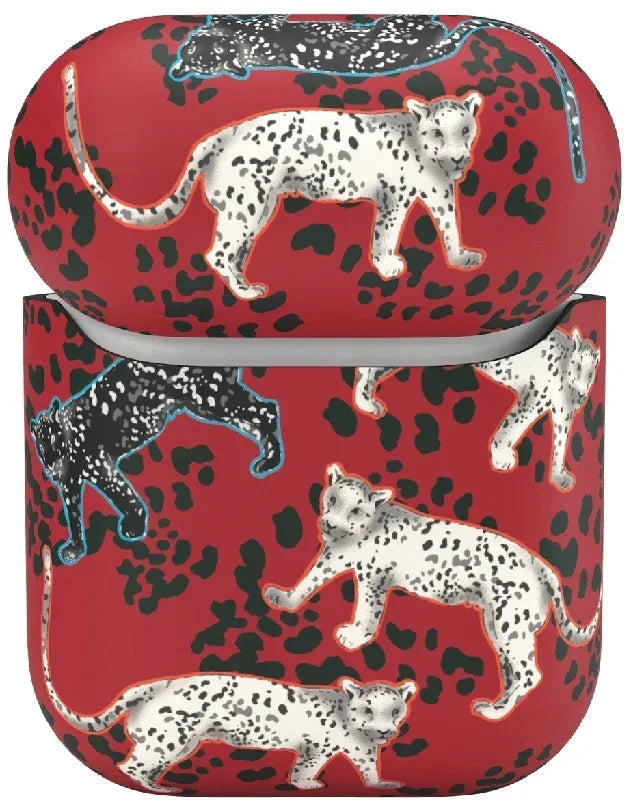 Richmond & Finch Freedom Series Apple Airpod Samba Red Leopard - Essentify