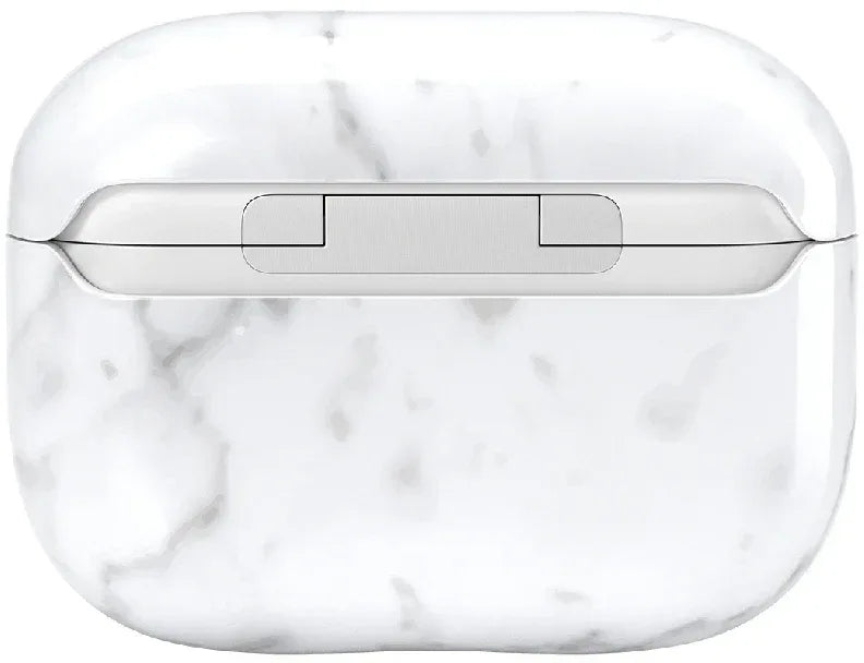 Richmond & Finch Freedom Series Apple Airpod Pro White Marble/Gold - Essentify