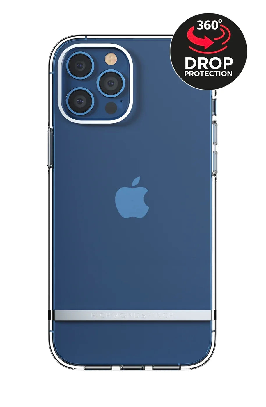 Richmond & Finch Clear Case Collection Apple Iphone 12 Pro Max Transparent/Silver - Essentify