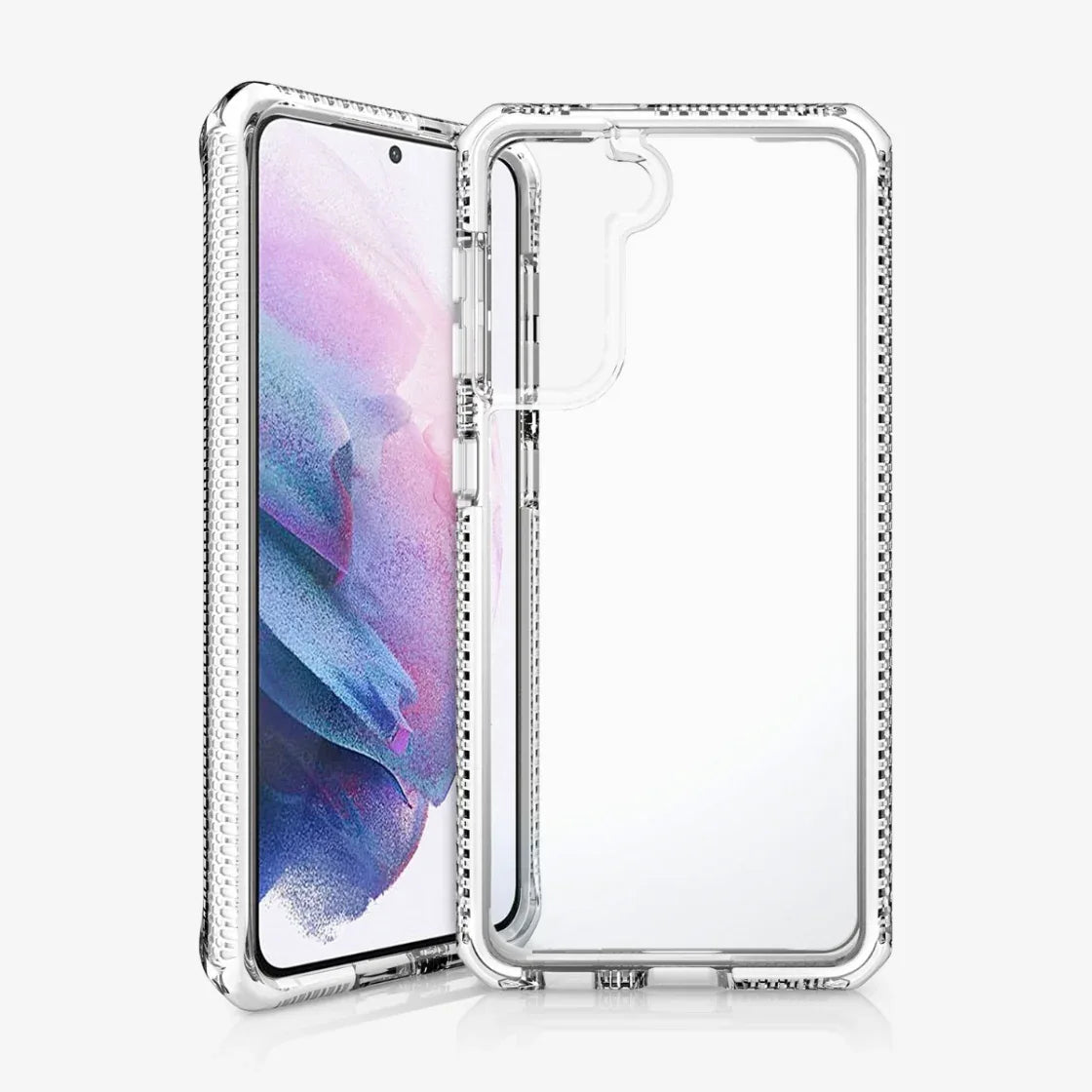 Itskins Level 3 Supremeclear For Samsung Galaxy S21+ 5G White/Transparent - Essentify