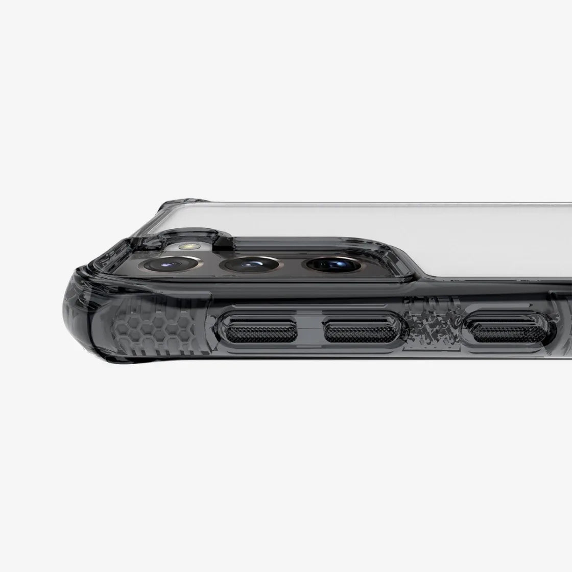 Itskins Level 3 Supremeclear For Samsung Galaxy S21+ 5G Smoke/Transparent - Essentify