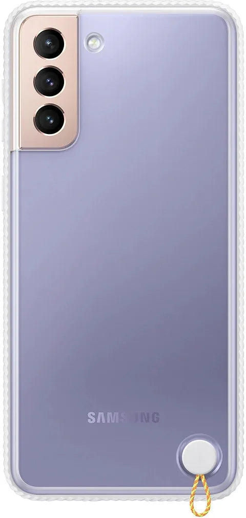 Samsung Clear Protective Cover Galaxy S21+ 5G White - Essentify