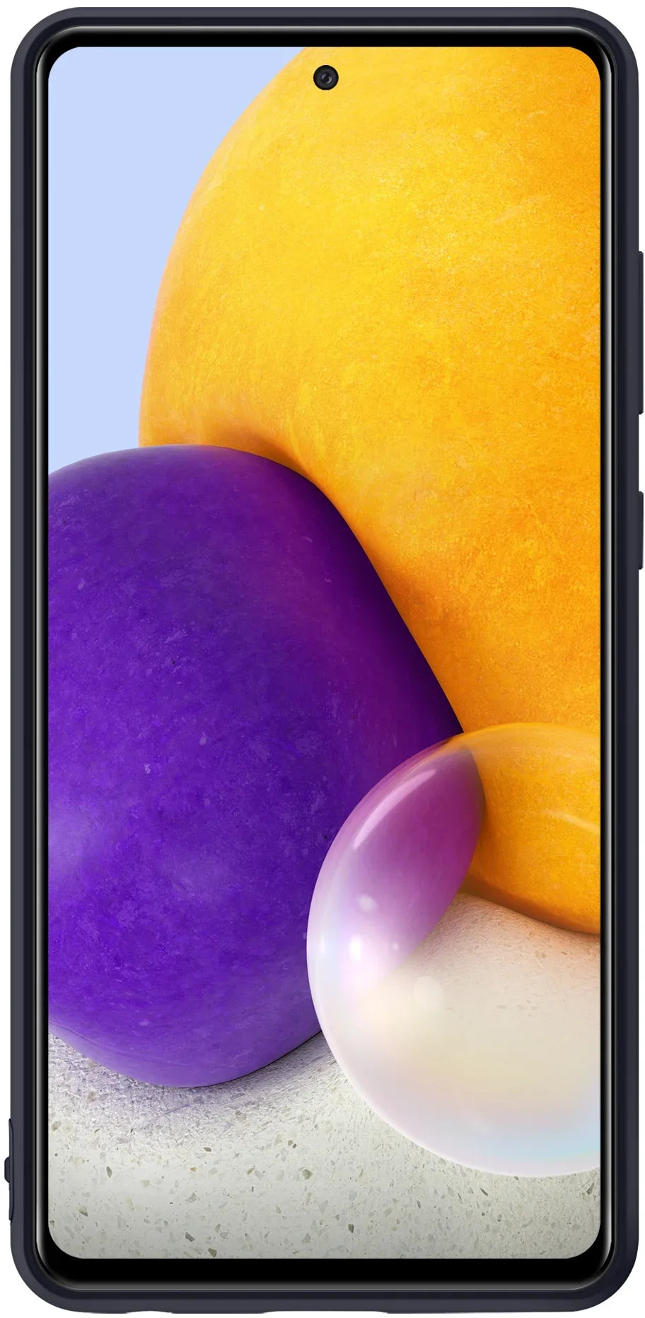 Samsung Silicone Cover Galaxy A72 4G Black - Essentify