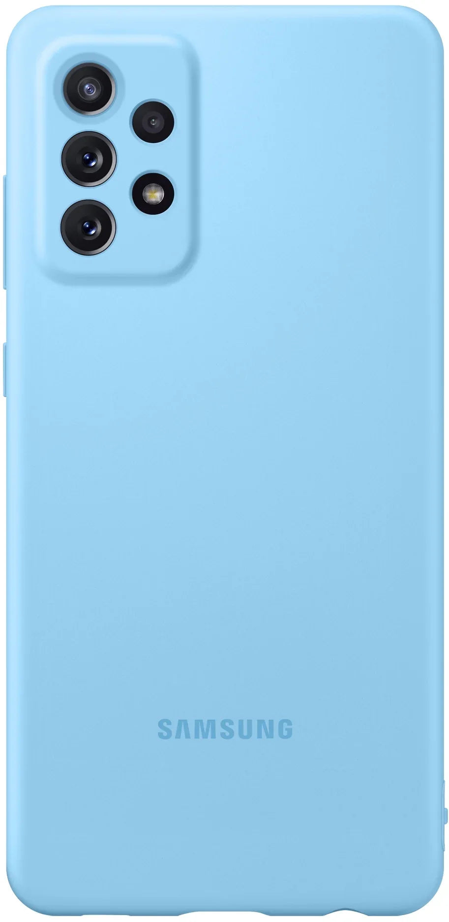 Samsung Silicone Cover Galaxy A72 4G Blue - Essentify