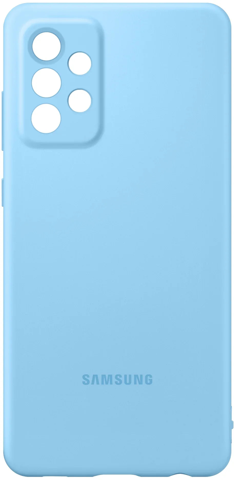 Samsung Silicone Cover Galaxy A72 4G Blue - Essentify