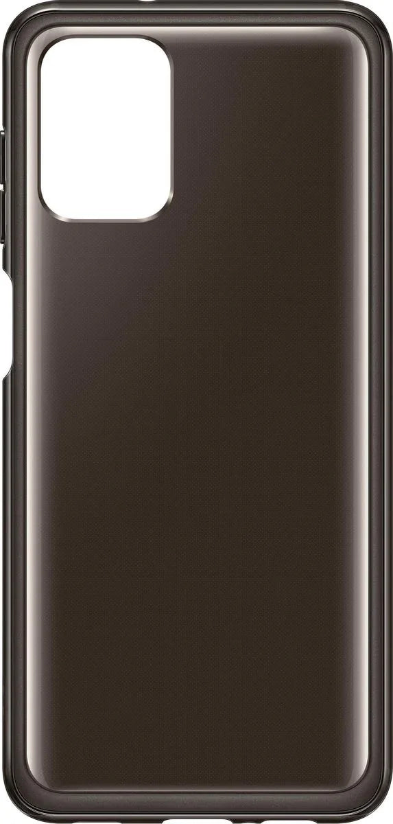 Samsung Soft Clear Cover Galaxy A02S Black - Essentify