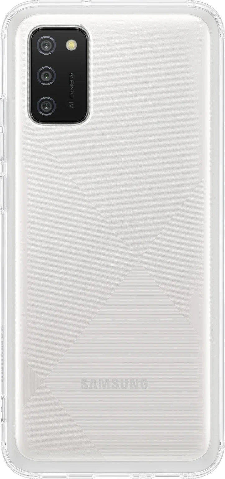Samsung Soft Clear Cover Galaxy A02S Transparent - Essentify
