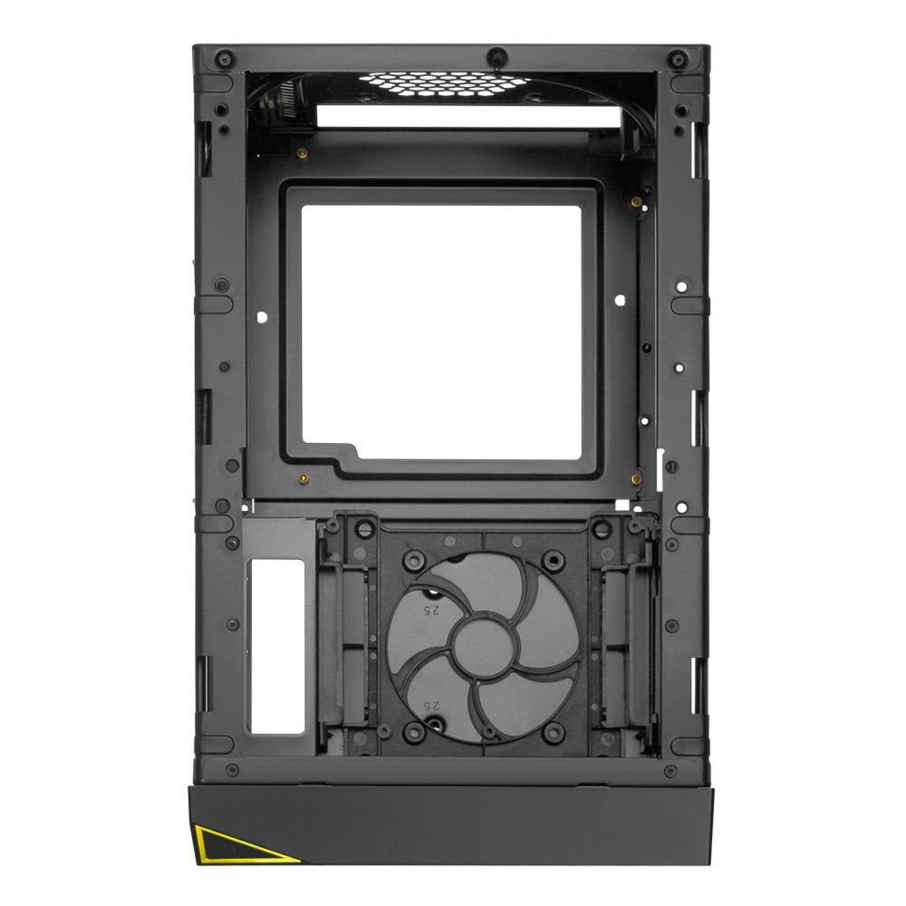 Sharkoon Shark Zone C10 | Mini-ITX Case | Zwart/Geel