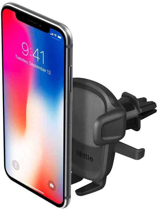 Iottie Easy One Touch 5 Air Vent Mount Black - Essentify