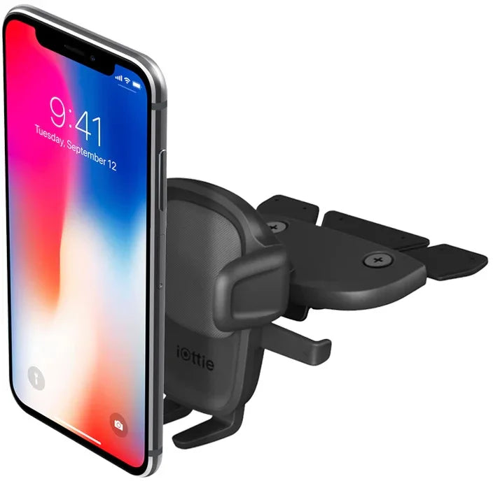 Iottie Easy One Touch 5 Cd Slot Mount Black - Essentify