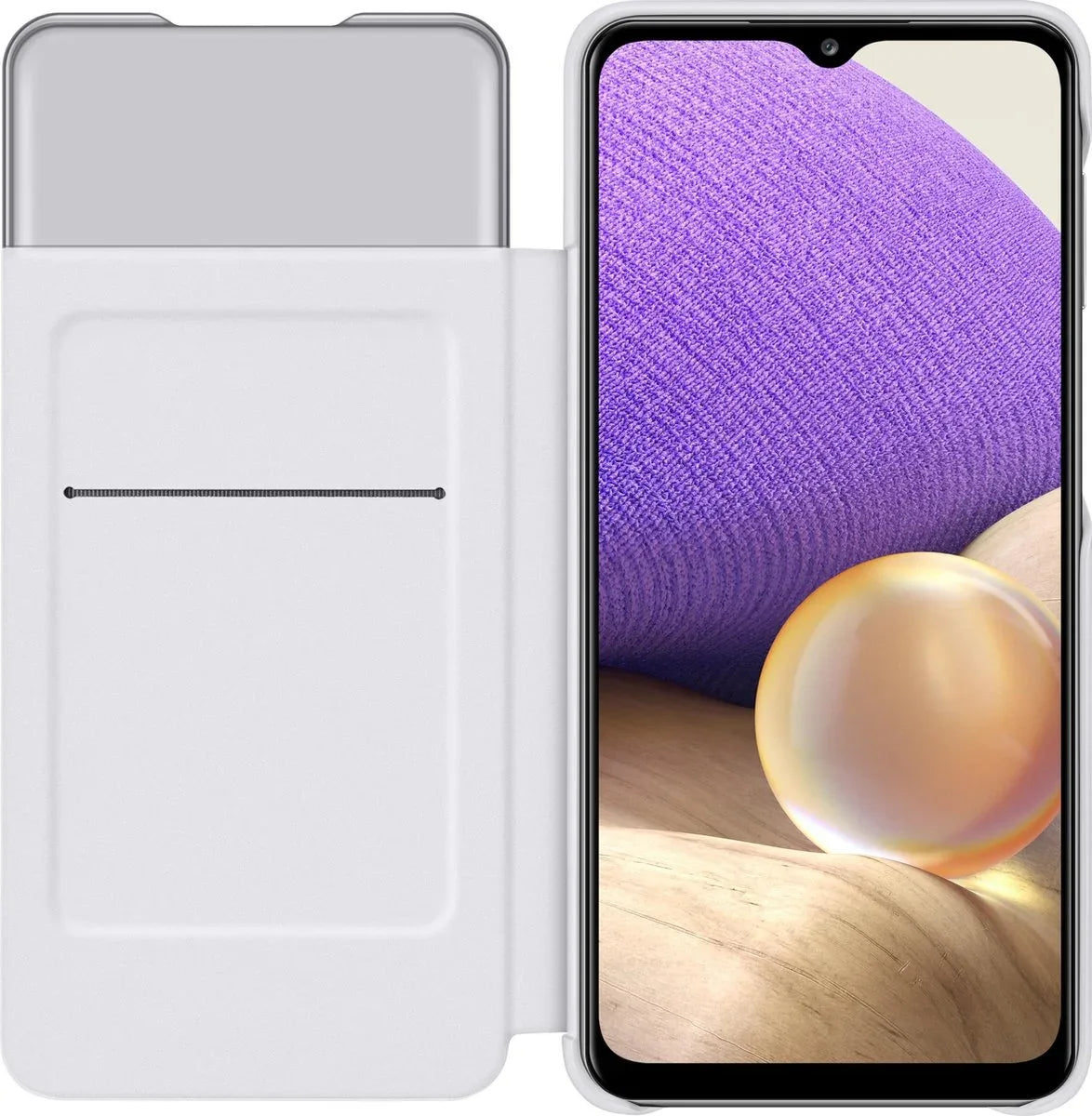 Samsung Smart S View Cover Galaxy A32 White - Essentify