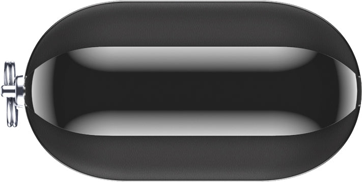 Valenta Leather Snap Case Apple Airpods Gen 1/2 Black