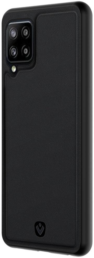 Valenta Leather Back Cover Snap Samsung Galaxy A42/A42 5G Black - Essentify
