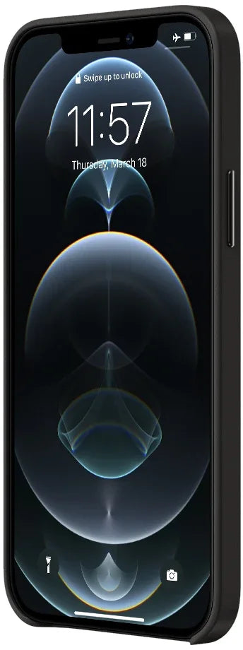 Valenta Leather Back Cover Snap Luxe Apple Iphone 12 Pro Max Black - Essentify