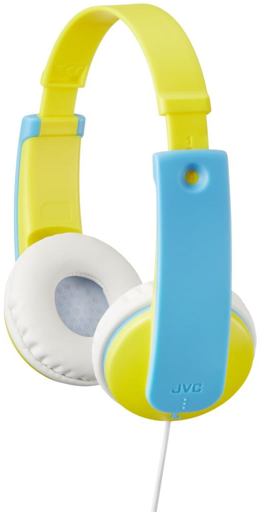 Jvc Ha-Kd7-Yne Jvc Kids Tinyphones Headphone Yellow/Blue
