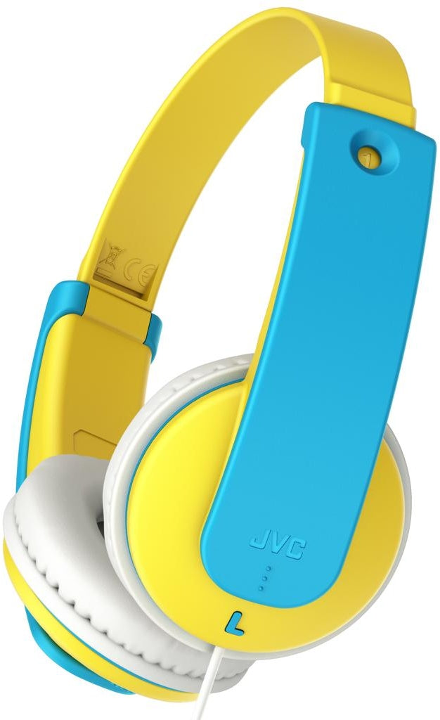 Jvc Ha-Kd7-Yne Jvc Kids Tinyphones Headphone Yellow/Blue