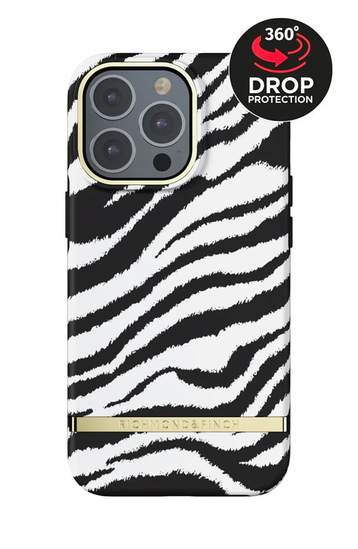 Richmond & Finch Freedom Series One-Piece Apple Iphone 13 Pro Zebra - Essentify