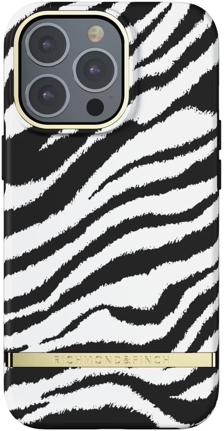 Richmond & Finch Freedom Series One-Piece Apple Iphone 13 Pro Zebra - Essentify