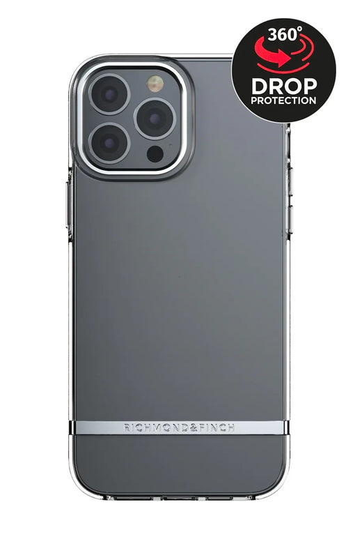 Richmond & Finch Clear Case Collection Apple Iphone 13 Pro Max Transparent/Silver - Essentify