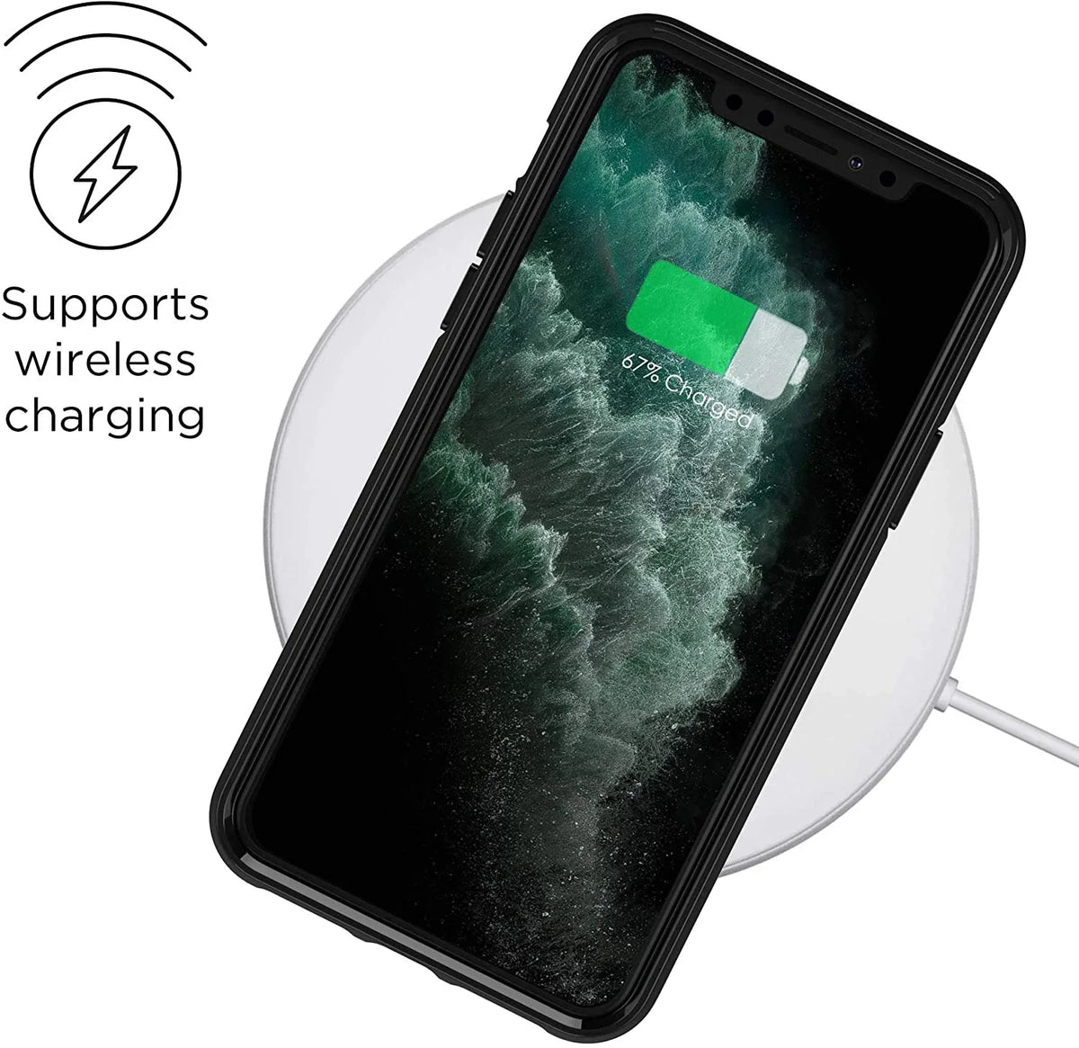 Richmond & Finch Freedom Series One-Piece Apple Iphone 13 Pro Black Out - Essentify