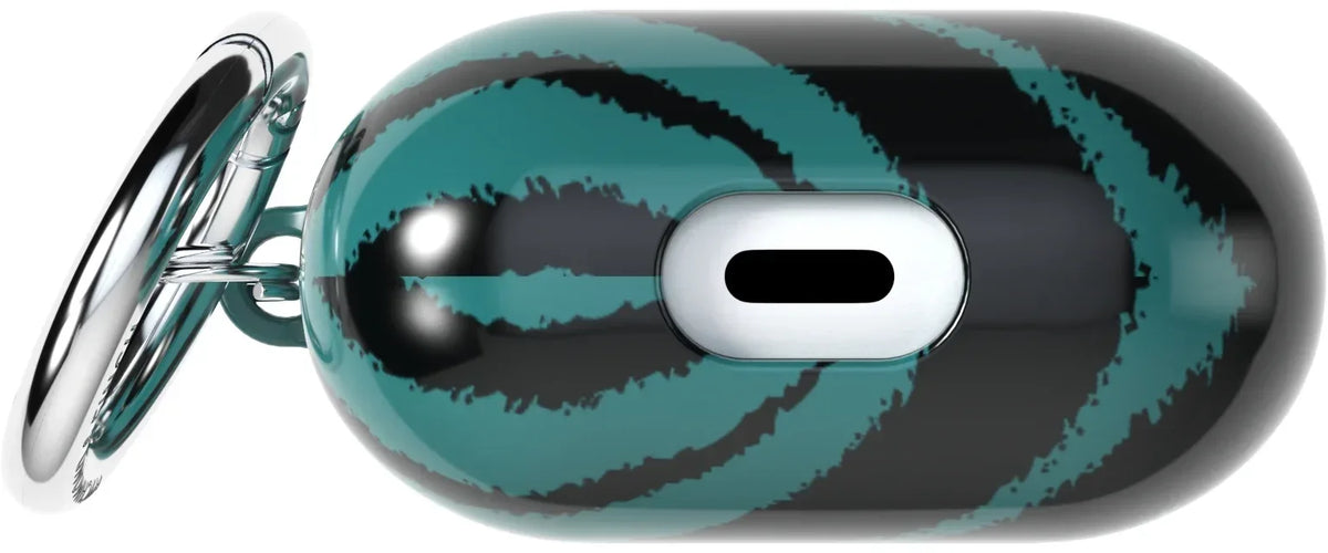 Richmond & Finch Freedom Series Apple Airpod Emerald Zebra - Essentify