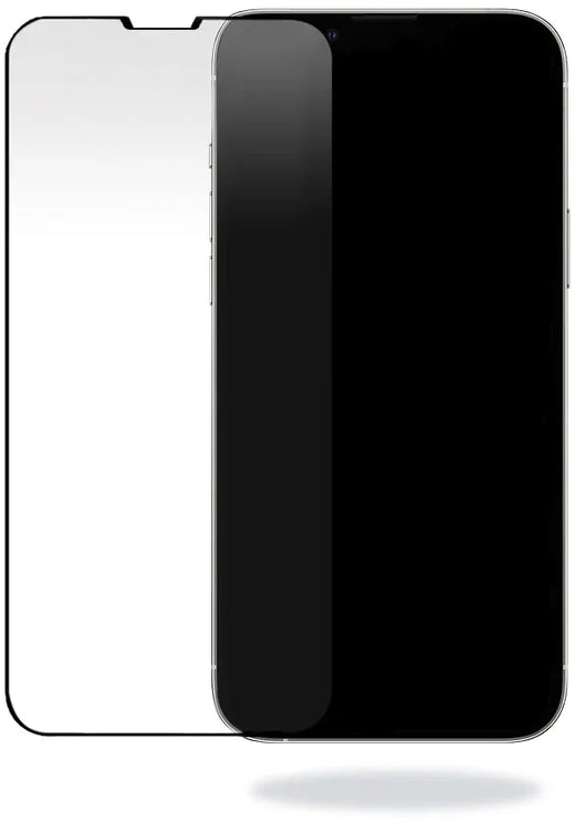 Mobilize Glass Screen Protector - Black Frame - Apple Iphone 13 Pro Max - Essentify