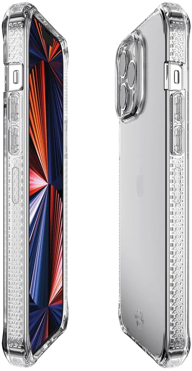 Itskins Level 2 Spectrumclear For Apple Iphone 13 Pro Transparent - Essentify