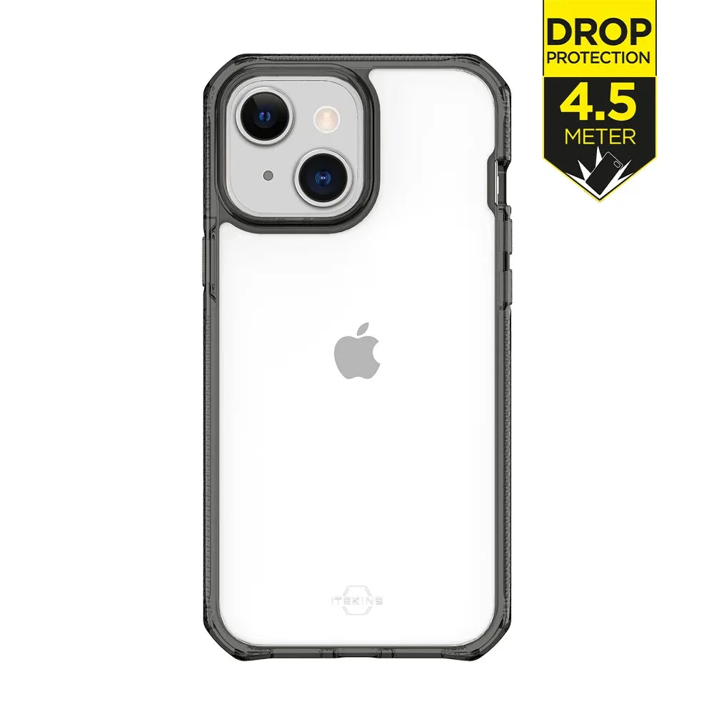 Itskins Level 3 Supremeclear For Apple Iphone 13 Smoke/Transparent - Essentify